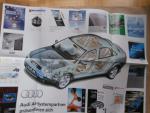 Automobil Produktion Februar 2001 Audi A4 Typ 8E +Poster Sonderheft