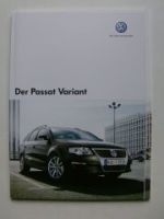 VW Passat Variant 3C5 Prospekt Mai 2006 +Business Paket