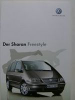 VW Sharan Freestyle Prospekt Oktober 2006 7M6 7M9