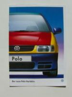 VW Polo Harlekin 6N1 Prospekt Mai 1996 NEU