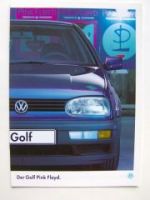 VW Golf3 Pink Floyd 1H1 August 1994 Prospekt