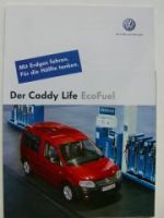 VW Caddy Life EcoFuel Prospekt April 2006 2KB 2KJ