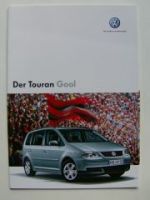 VW Touran Goal Prospekt Mai 2006 1T1 NEU