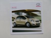 Toyota Yaris Cool+ Prospekt September 2009 NEU Typ XP9