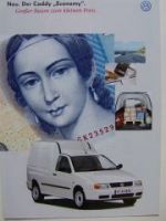 VW Caddy Economy Prospekt 9K9A NEU