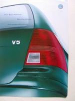 VW Preisliste Bora Variant 1J6 September 2000
