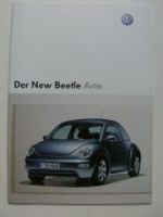 VW New Beetle Arte Prospekt 9C1 1C1 August 2003 NEU