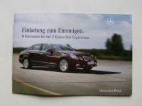 Mercedes Benz E-Klasse Star Experience BR212 Prospekt