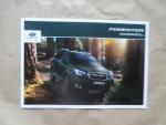 Subaru Forester 20th Anniversary Katalog Februar 2018 Rarität
