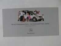 Mercedes Benz Vaneo Spring Sonderkarte Info BR414
