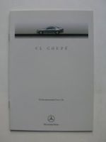 Mercedes Benz UK Price List CL Coupe W140 Dezember 1999