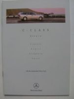 Mercedes Benz UK Price List C Class Estate W202 August 1999