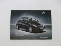 Mercedes Benz Preisliste A-Klasse Special Edition BR169 April 20
