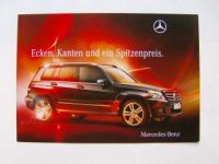 Mercedes Benz Ecken und Kanten GLK-Prospekt X204