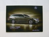 Mercedes Benz Preisliste E-Klasse T-Modelle BR212 August 2009