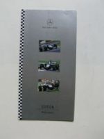 Mercedes Benz Motorsport Edition Flyer Juni 1998 F1