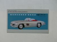 Mercedes Benz Typ 300 SL Roadster Coupe Postkarte 50 Jahre