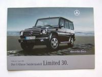 Mercedes Benz G-Klasse BR463 Limited 30 Prospekt April 2009