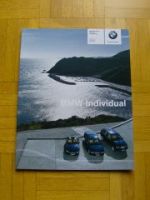 BMW Individual Prospekt Maritime Ausstattung 7er E65 E66 X5 E53