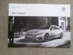 VW Arteon Preisliste Version Österreich im Februar 2019