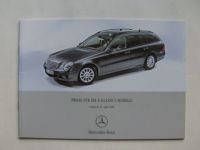 Mercedes Benz Preisliste E-Klasse W211 T-Modell April 2006
