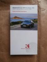 BMW 3er Reihe E46 Weltpremiere VHS Cassette Costa del Sud Sardegna