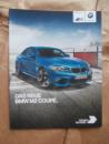 BMW M2 Coupé F87 Prospekt September 2016 NEU