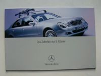 Mercedes Benz E-Klasse BR211 Zubehör März 2002 NEU