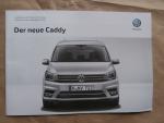 VW Caddy Typ 2K Facelift Preisliste Modelljahr 2016