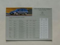 Mercedes Benz Preisliste C-Klasse T Modell Juli 2002 BR203