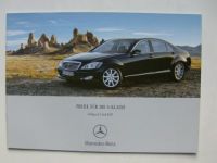 Mercedes Benz Preisliste S-Klasse BR221 Juli 2007 NEU