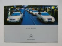 Mercedes Benz Taxi Modelle Prospekt W210 W203 W220