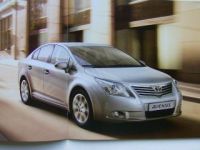 Toyota Avensis Prospekt Januar 2009 +Preisliste NEU Typ T27