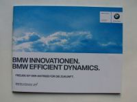 Innovationen Efficient Dynamics 2009 Flyer Prospekt