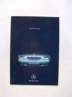 Mercedes Benz S-Klasse W220 August 1998 Prospekt