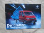 VW Crafter 3-Seiten Kipper Katalog Januar 2018 +Doka