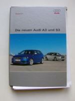 Audi A3 und S3 Pressemappe +CD Mai 2008 Modell 8P