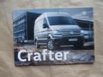 VW Crafter Kastenwagen Kombi Pritsche Koffer Kipper Katalog September 2018