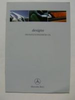 Mercedes Benz designo CLK BR208 Prospekt Februar 1999