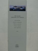 Mercedes Benz C-Klasse W202 Lacke und Polster Dezember 1999