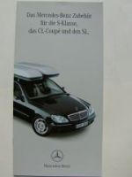 Mercedes Benz S-Klasse CL-Coupè SL W220 R129 Zubehör