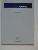 Mercedes Benz CLK Cabriolets W208 Prospekt  Juli 1999