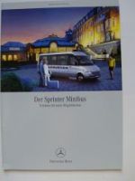 Mercedes Benz Sprinter Minibus Omnibusse Juni 2000