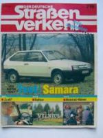 Der Deutsche Straßenverkehr 3/1989 Lada WAS 2108 Samara