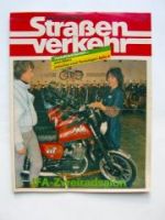 Der Deutsche Straßenverkehr 4/1986 IFA Zweiradsalon