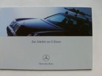 Mercedes Benz E-Klasse W210 Zubehör Prospekt November 2000
