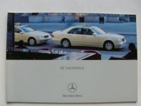 Mercedes Benz TAXI-Modelle Prospekt Mai 2001 NEU