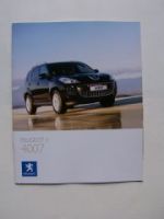 Peugeot 4007 Prospekt März 2008 +Preise 11/2009