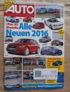 Auto Strassenverkehr 1+2/2016 Mégane vs. Golf vs. Astra K,Mazda 6 vs. CX-5, A4 Avant 2.0TFSi,Fabia Combi vs. Polo vs. Jazz vs. Venga