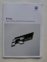 VW R-Line Sportliche Ausstattungspakete Oktober 2009 NEU
